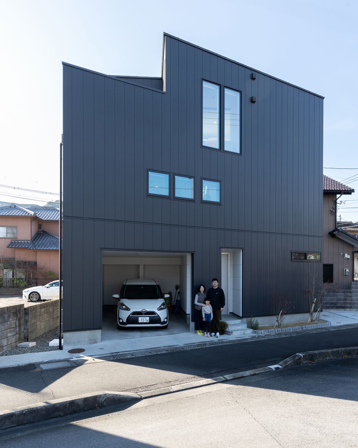 大分市東大道の家（３階建・２階リビング・BOX）