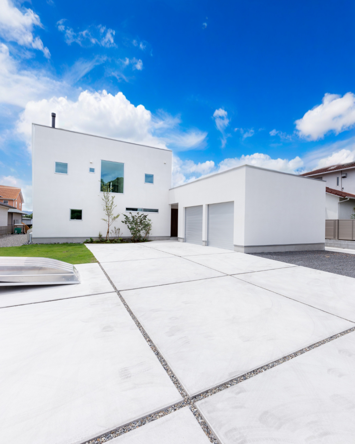 由布市挟間町の家（片流れ＋BOX）