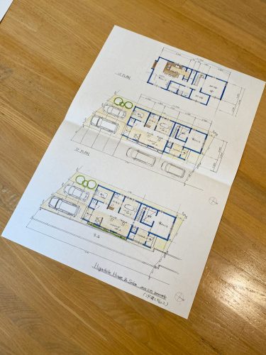 東出邸こだわりの間取り図